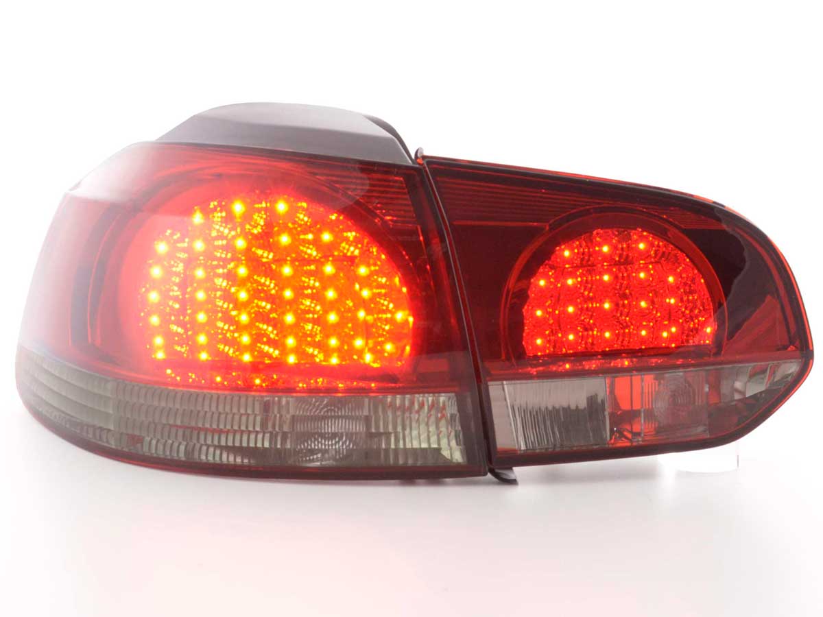 LED Rückleuchten Set VW Golf 6 Typ 1K 2008-2012 schwarz LED Rückleuchten Set VW Golf 6 Typ 1K 2008-2012 schwarz